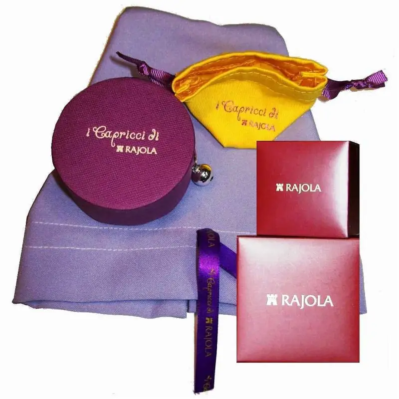 Collana Cm120 In Oro Con Pietre Naturali - Rajola miniatura 2