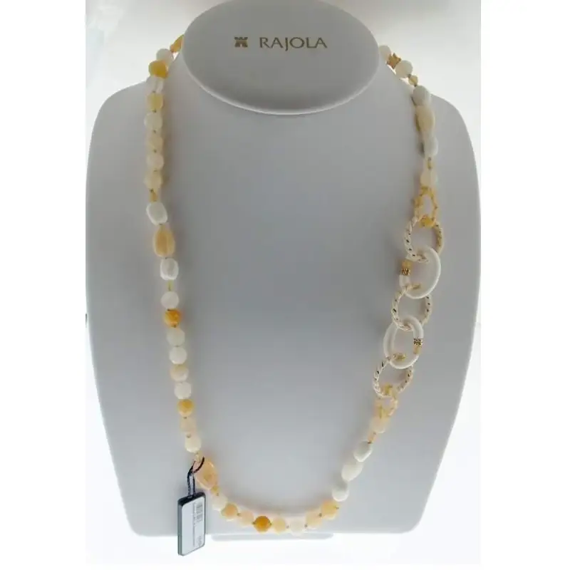 COLLANA DIASPRO AVORIO