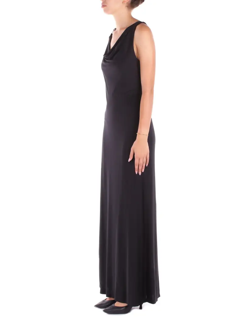 Abito Donna RALPH LAUREN Black Elkanah-sleeveless-gown miniatura 2
