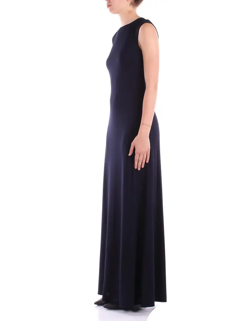 Abito Donna RALPH LAUREN Navy Kulbee short sleeve gown miniatura 2