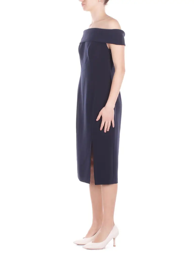 Abito Donna RALPH LAUREN Navy Woven bodycon dresses miniatura 2