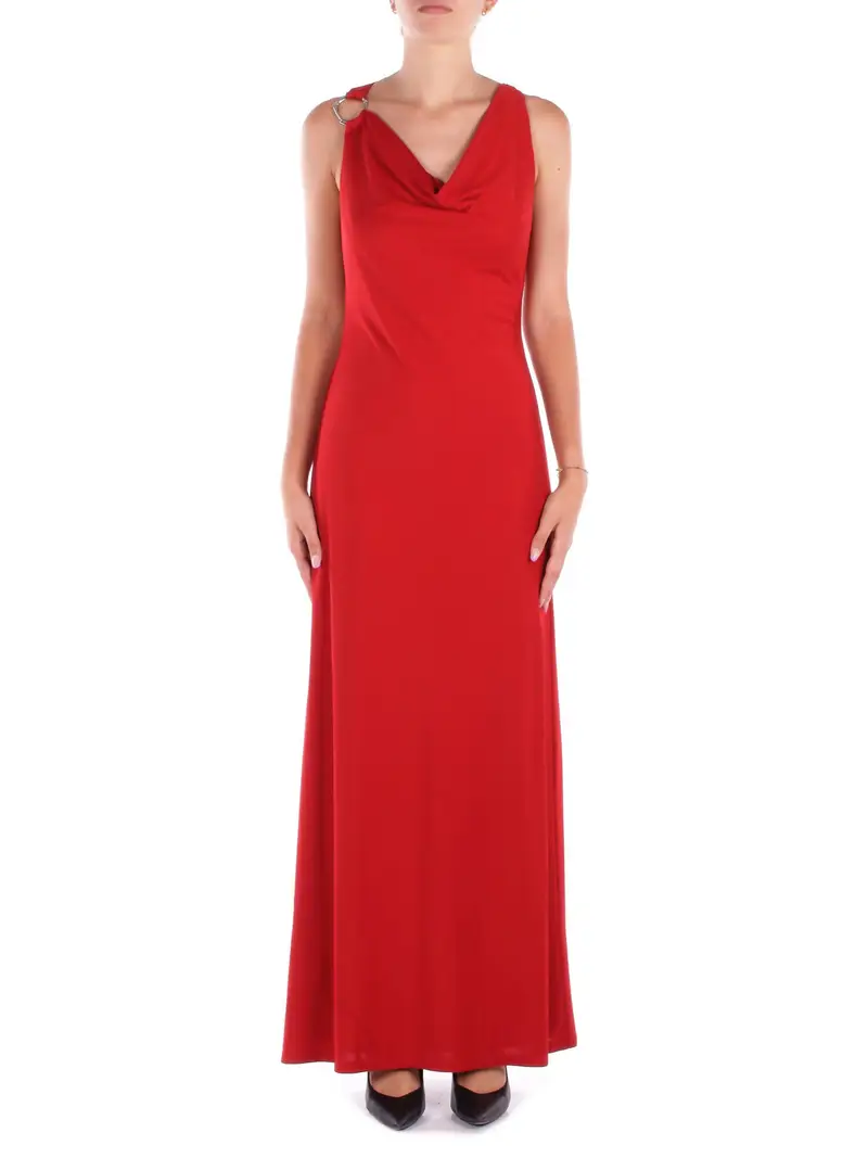 Abito Donna RALPH LAUREN red Elkanah-sleeveless-gown