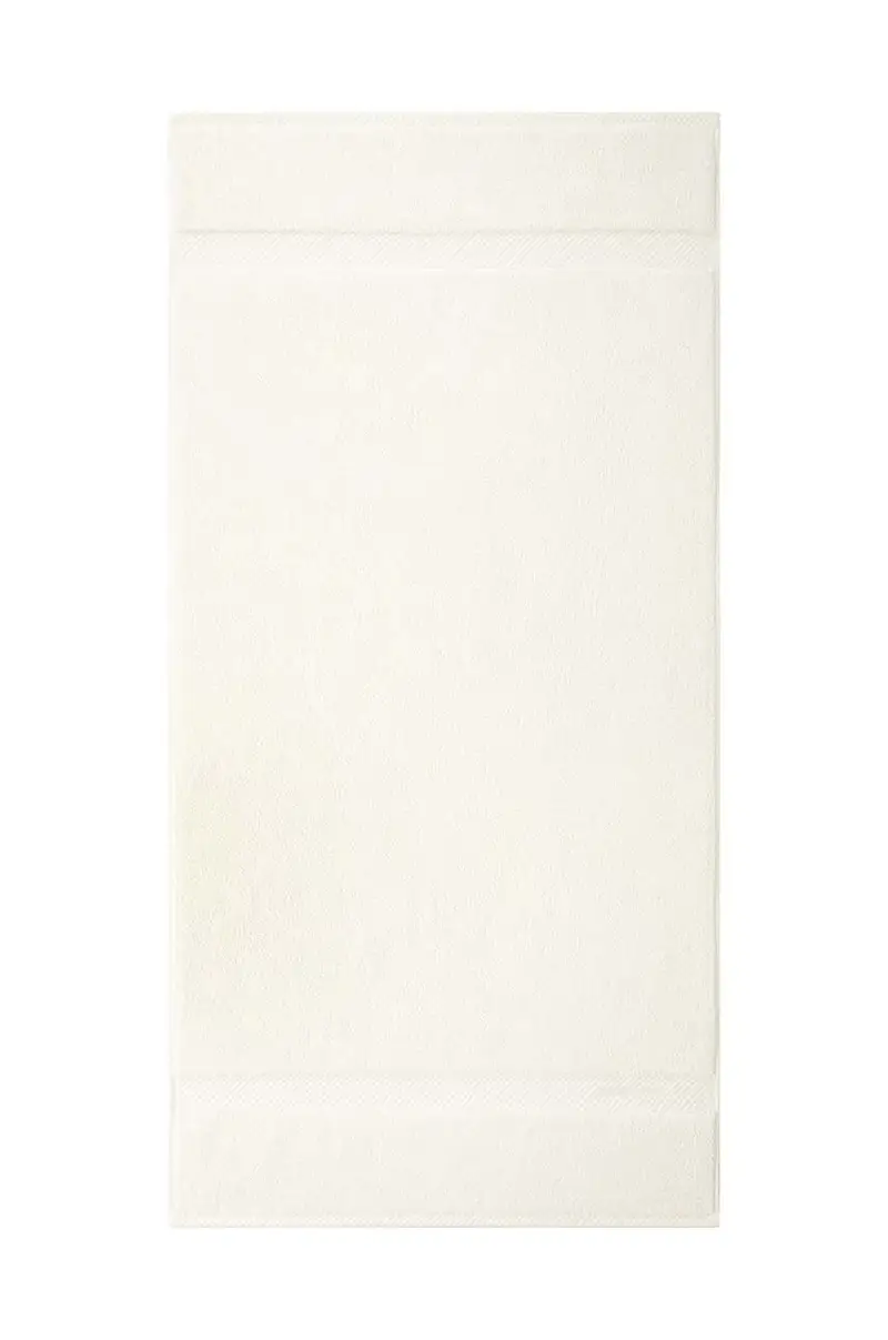 asciugamano grande in cotone Avenue Alabaster 100 x 183 cm Bianco