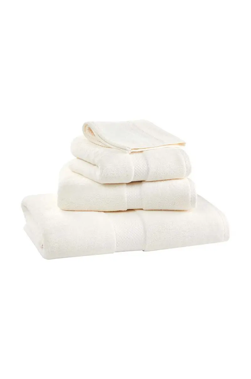 asciugamano medio in cotone Avenue Alabaster 75 x 137 cm Bianco miniatura 2