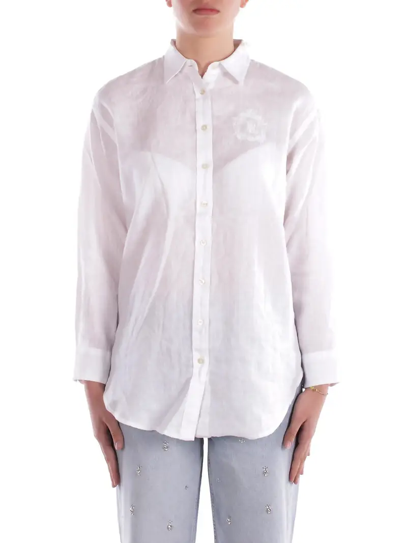 Camicia Donna RALPH LAUREN White Zavandra long