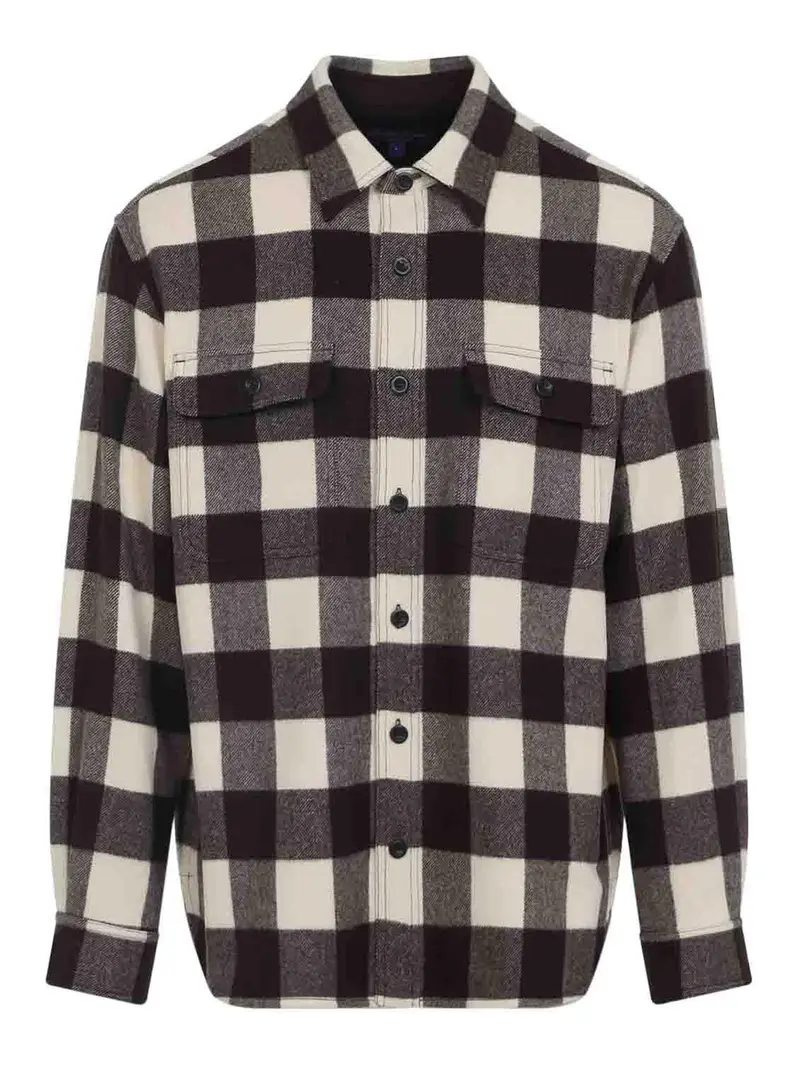 Camicia sportiva a maniche lunghe Gblspt Marrone