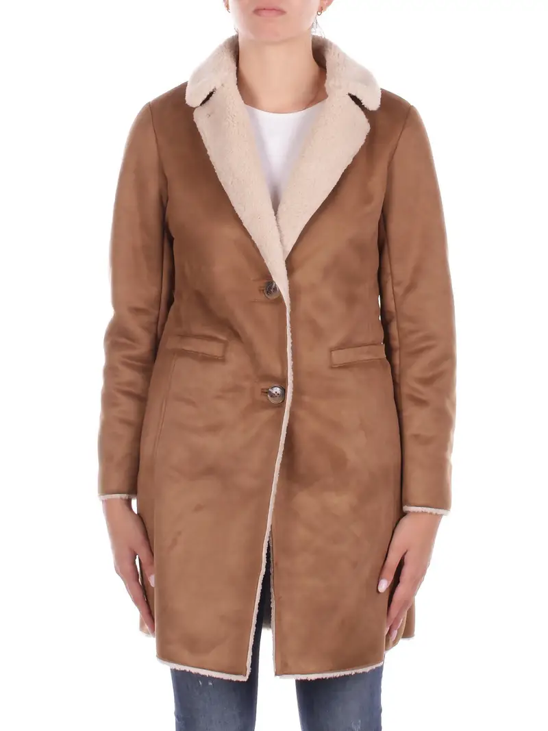 Cappotto Donna RALPH LAUREN Camel Fx sh sb 35 unlined coat