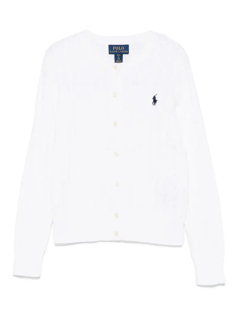 Ralph Lauren Cardigan Bianco 3268632