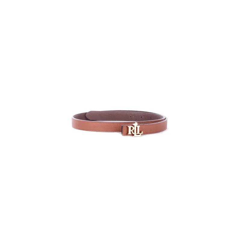 Cintura Donna RALPH LAUREN Brown tan Rev lrl 20-belt-skinny miniatura 2