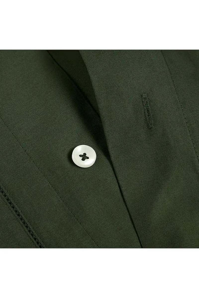 copripiumino in cotone RL624 Dark Green 140 x 200 cm Verde miniatura 3