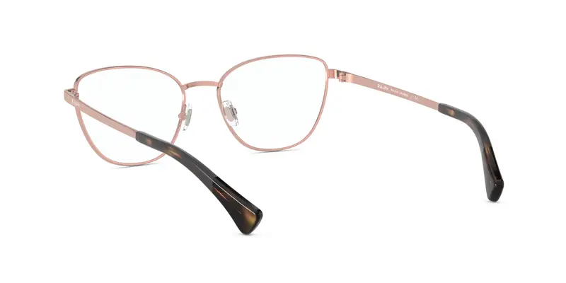 Ralph Lauren Donna RA6046 9095 Montature da vista Metallo Rosa Trasparente Cat Eye Normale miniatura 3