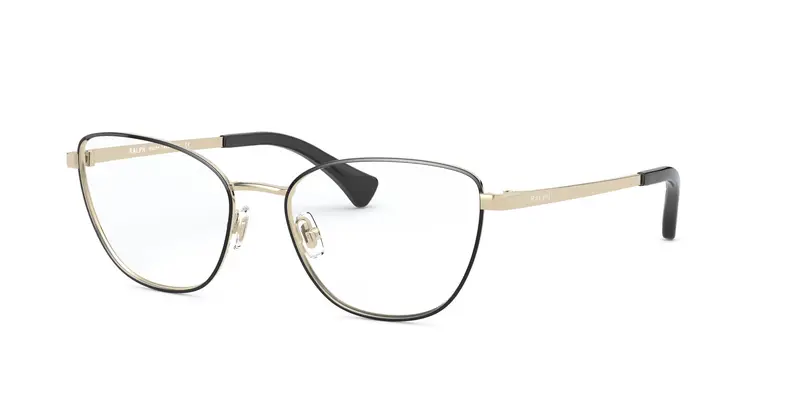 Ralph Lauren Donna RA6046 9391 Montature da vista Metallo Oro Trasparente Cat Eye Normale
