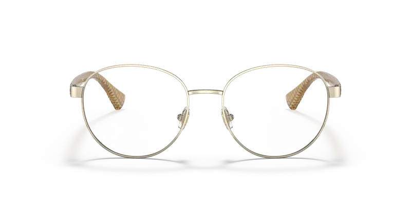 Ralph Lauren Donna RA6050 9116 Montature da vista Metallo Oro Trasparente Rotonda Normale miniatura 2