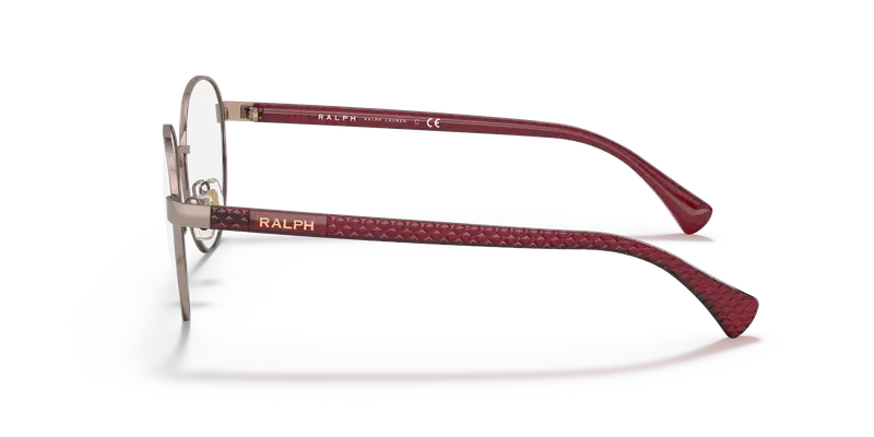 Ralph Lauren Donna RA6050 9432 Montature da vista Metallo Oro Trasparente Rotonda Normale miniatura 3