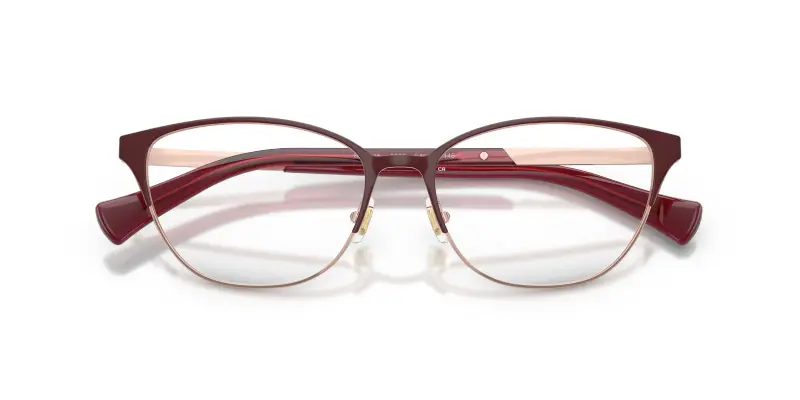 Donna RA6055 9365 Montature da vista Metallo Viola Trasparente Cat Eye Normale miniatura 2