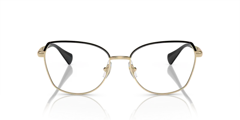 Ralph Lauren Donna RA6058 9443 Montature da vista Metallo Oro Trasparente Geometrica Normale miniatura 2