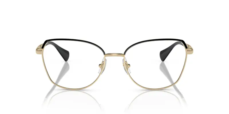 Donna RA6058 9443 Montature da vista Metallo Oro Trasparente Geometrica Normale miniatura 3