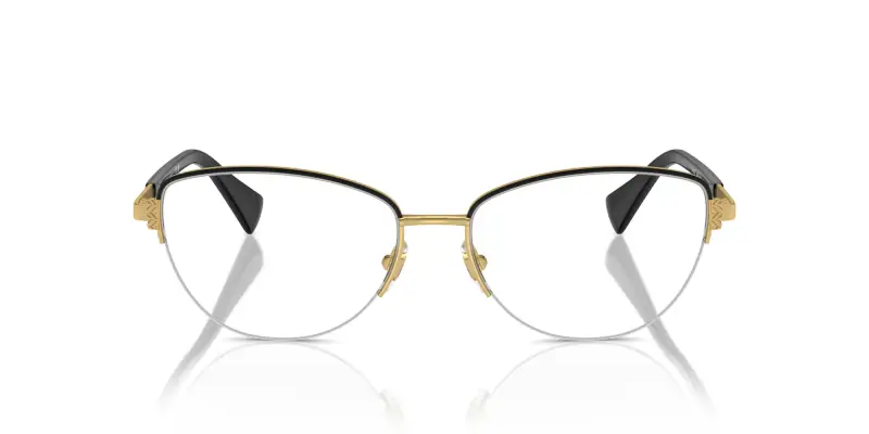 Donna RA6059 9443 Montature da vista Metallo Oro Trasparente Cat Eye Normale miniatura 3