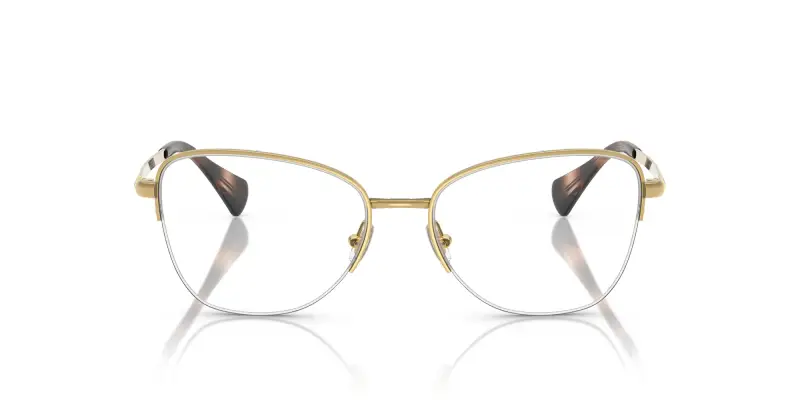 Donna RA6061 9004 Montature da vista Metallo Oro Trasparente Geometrica Normale miniatura 3