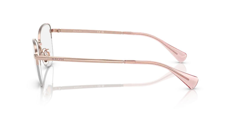 Ralph Lauren Donna RA6061 9427 Montature da vista Metallo Oro Trasparente Geometrica Normale miniatura 3