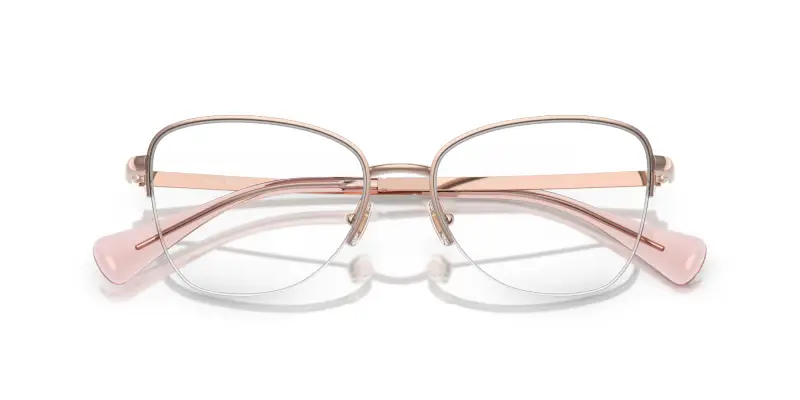 Donna RA6061 9427 Montature da vista Metallo Oro Trasparente Geometrica Normale miniatura 2