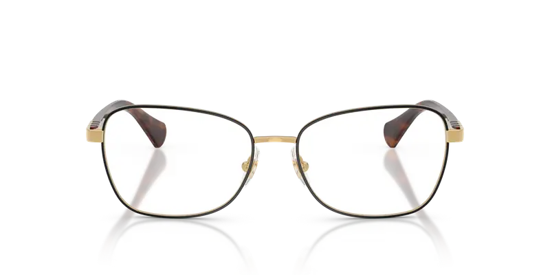 Ralph Lauren Donna RA6062 9443 Montature da vista Metallo Nero Trasparente Squadrata Normale miniatura 2