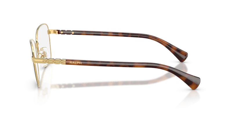 Ralph Lauren Donna RA6062 9443 Montature da vista Metallo Nero Trasparente Squadrata Normale miniatura 3