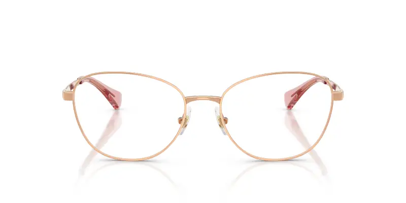 Donna RA6063 9427 Montature da vista Metallo Oro Trasparente Rotonda Normale miniatura 3