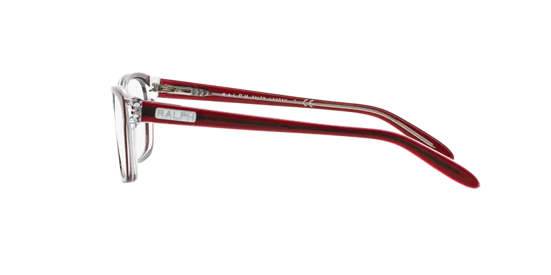 Ralph Lauren Donna RA7039 1081 Montature da vista Acetato Rosso Trasparente Squadrata Normale miniatura 2