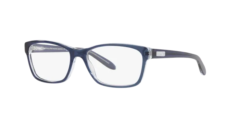 Ralph Lauren Donna RA7039 6073 Montature da vista Acetato Blu Trasparente Squadrata Normale miniatura 2