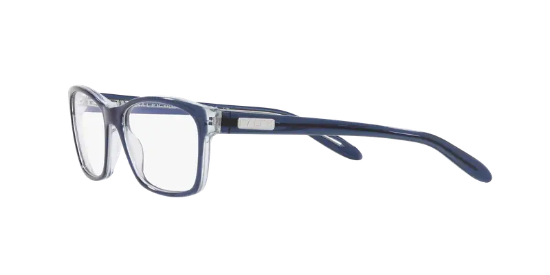 Ralph Lauren Donna RA7039 6073 Montature da vista Acetato Blu Trasparente Squadrata Normale miniatura 3