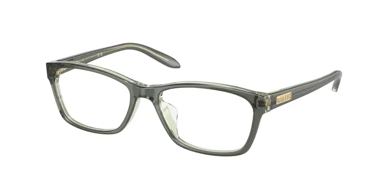 Ralph Lauren Donna RA7039 6074 Montature da vista Acetato Verde Trasparente Squadrata Normale