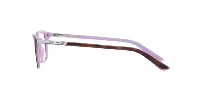 Ralph Lauren Donna RA7044 1038 Montature da vista Acetato Marrone Trasparente Cat Eye Normale miniatura 2