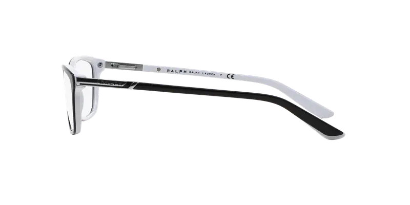 Ralph Lauren Donna RA7044 1139 Montature da vista Acetato Nero Trasparente Cat Eye Normale miniatura 2