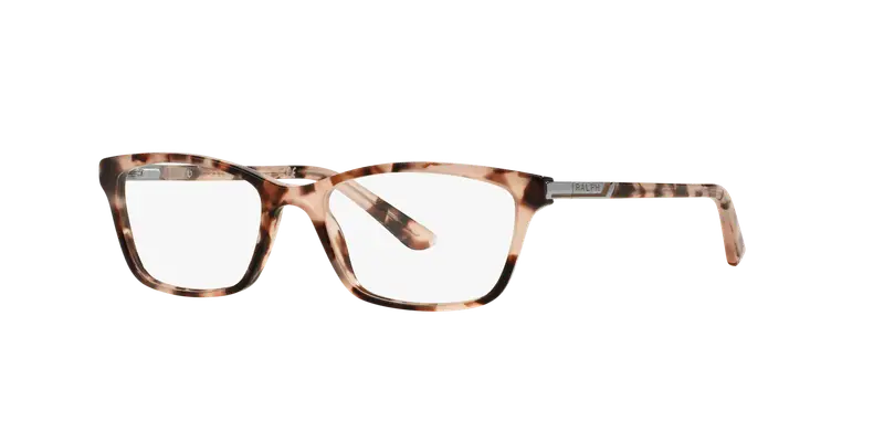 Ralph Lauren Donna RA7044 1143 Montature da vista Acetato Tartaruga Trasparente Cat Eye Normale
