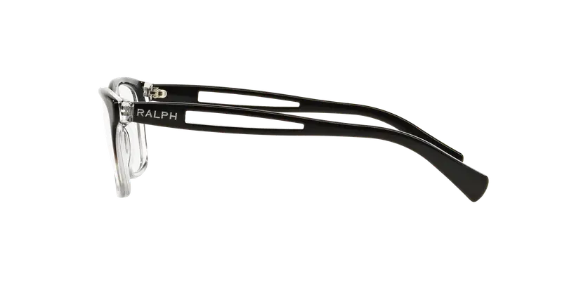 Ralph Lauren Donna RA7069 1448 Montature da vista Acetato Nero Trasparente Squadrata Normale miniatura 2