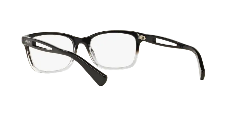 Ralph Lauren Donna RA7069 1448 Montature da vista Acetato Nero Trasparente Squadrata Normale miniatura 3