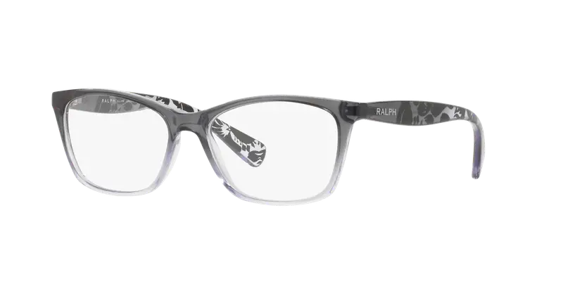 Ralph Lauren Donna RA7071  1511 Montature da vista Iniettato Grigio Trasparente Cat Eye Normale