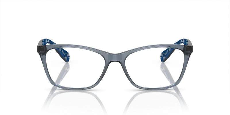 Ralph Lauren Donna RA7071 6136 Montature da vista Iniettato Blu Trasparente Cat Eye Normale miniatura 2