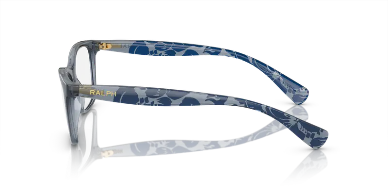 Ralph Lauren Donna RA7071 6136 Montature da vista Iniettato Blu Trasparente Cat Eye Normale miniatura 3