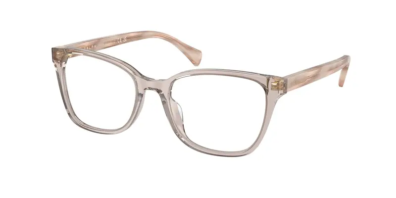 Ralph Lauren Donna RA7137U 6124 Montature da vista Acetato Beige Trasparente Pillow Normale