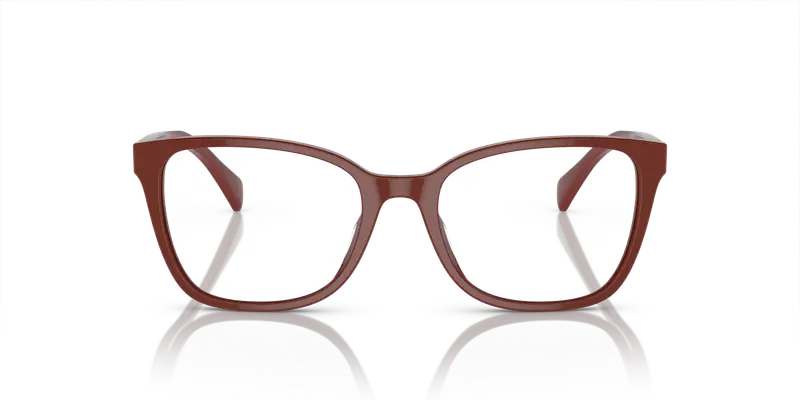 Ralph Lauren Donna RA7137U 6134 Montature da vista Acetato Rosa Trasparente Pillow Normale miniatura 2