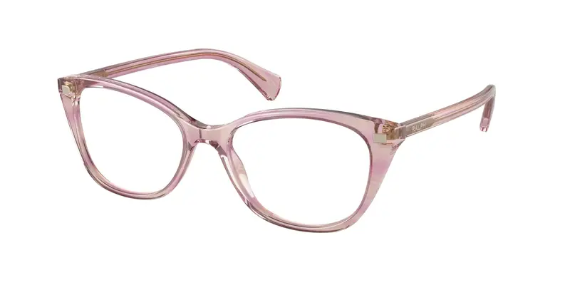Ralph Lauren Donna RA7146 6038 Montature da vista Acetato Rosa Trasparente Pillow Normale