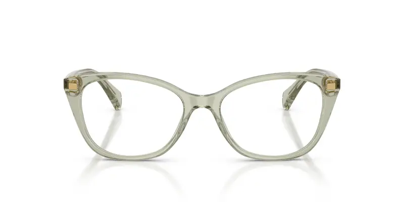 Donna RA7146 6279 Montature da vista Acetato Verde Trasparente Pillow Normale miniatura 3