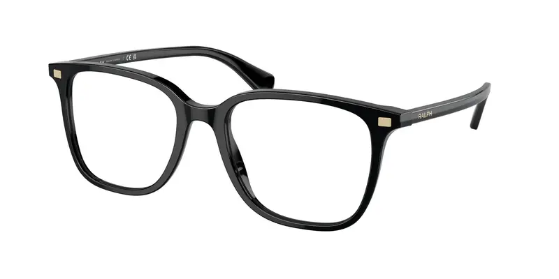 Ralph Lauren Donna RA7147 5001 Montature da vista Acetato Nero Trasparente Squadrata Normale