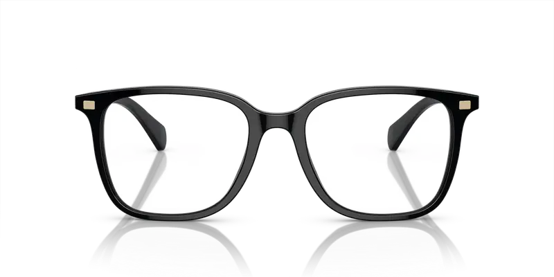 Ralph Lauren Donna RA7147 5001 Montature da vista Acetato Nero Trasparente Squadrata Normale miniatura 2