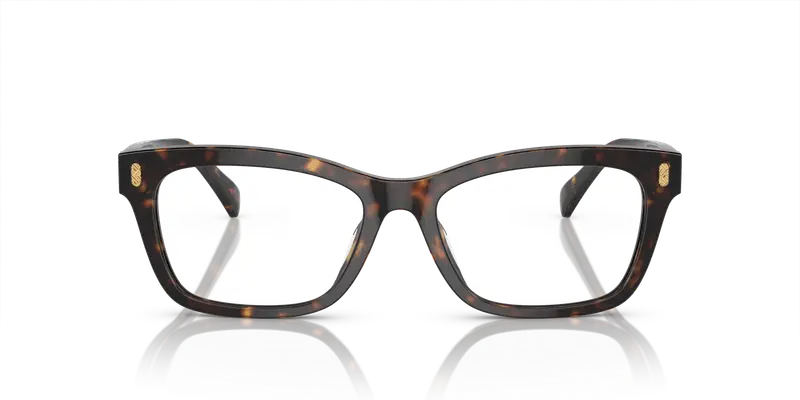 Ralph Lauren Donna RA7154U 5003 Montature da vista Acetato Tartaruga Trasparente Squadrata Normale miniatura 2