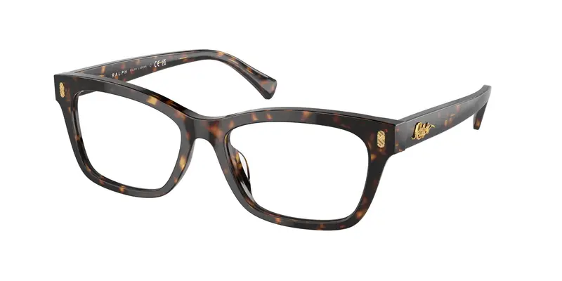 Donna RA7154U 5003 Montature da vista Acetato Tartaruga Trasparente Squadrata Normale