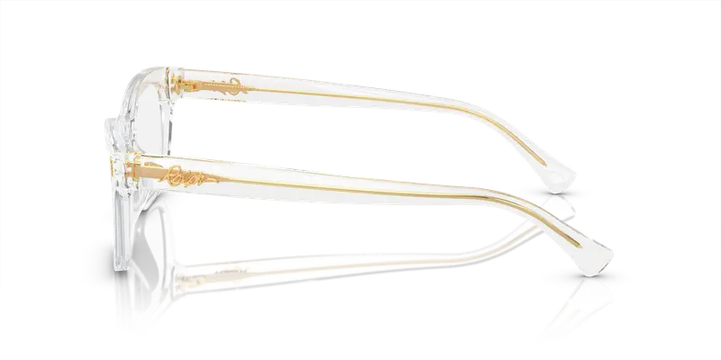 Ralph Lauren Donna RA7154U 5331 Montature da vista Acetato Trasparente Trasparente Squadrata Normale miniatura 3