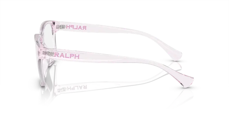 Ralph Lauren Donna RA7155U 6121 Montature da vista Iniettato Rosa Trasparente Squadrata Normale miniatura 3